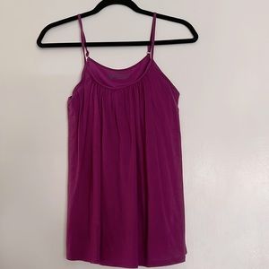 Purple Padded Tank Top Size: M